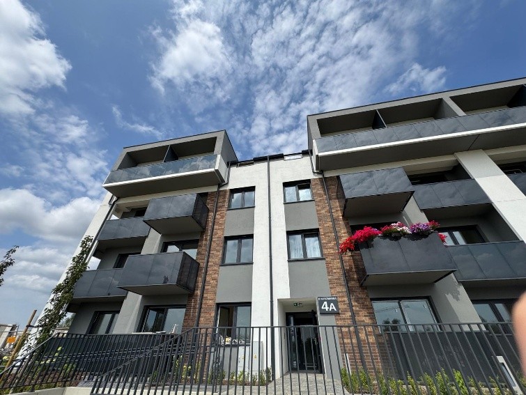 Blok mieszkaniowy w Stargardzie na osiedlu Griffin House